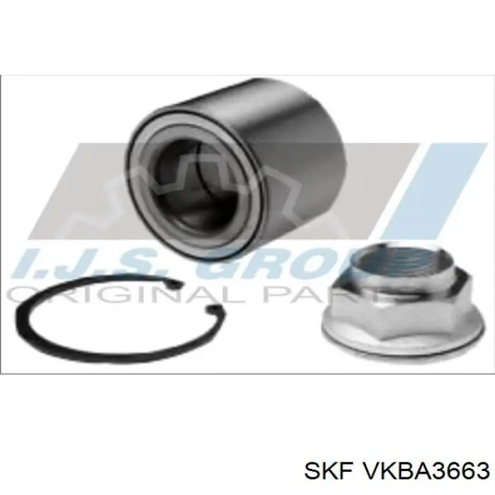 Купити VKBA3663 SKF Підшипник ступиці передньої