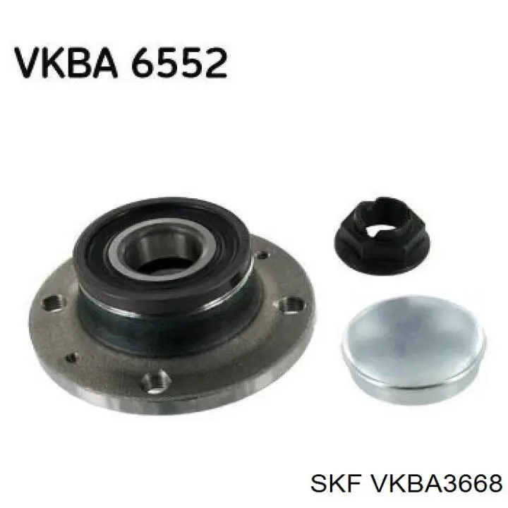 Купити VKBA3668 SKF Підшипник маточини передньої/задньої