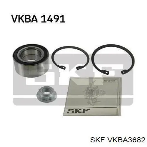 Підшипник задньої ступиці VKBA3682 SKF