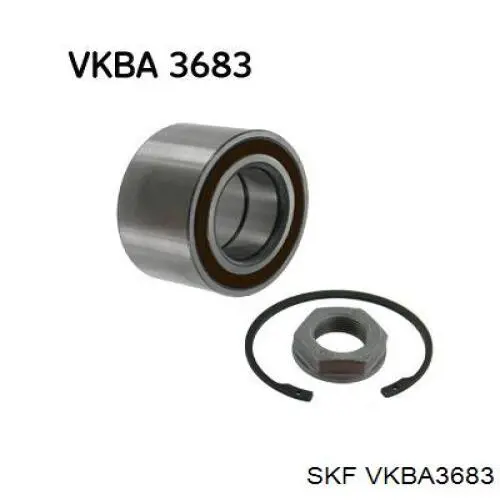 VKBA3683 SKF підшипник маточини передньої