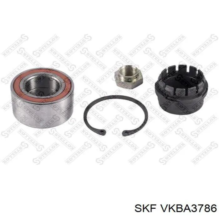 Комплект підшипник маточини передньої SKF VKBA3786 ціна, від 23.12 USD