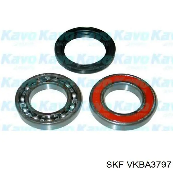 Комплект підшипник маточини передньої SKF VKBA3797 ціна, від 28.02 USD