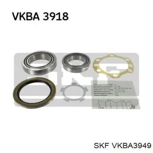 Підшипник маточини передньої VKBA3949 SKF