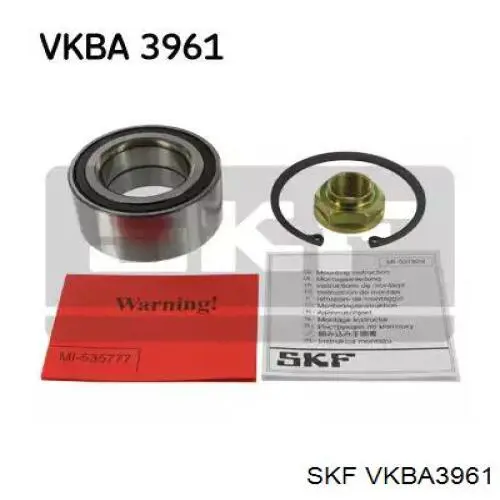 VKBA3961 SKF підшипник маточини передньої