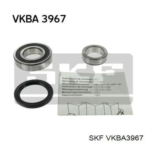 VKBA3967 SKF підшипник маточини задньої