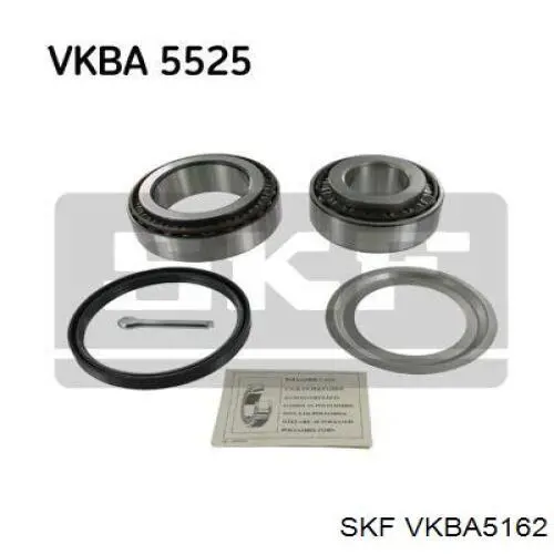 VKBA5162 SKF підшипник маточини передньої, внутрішній
