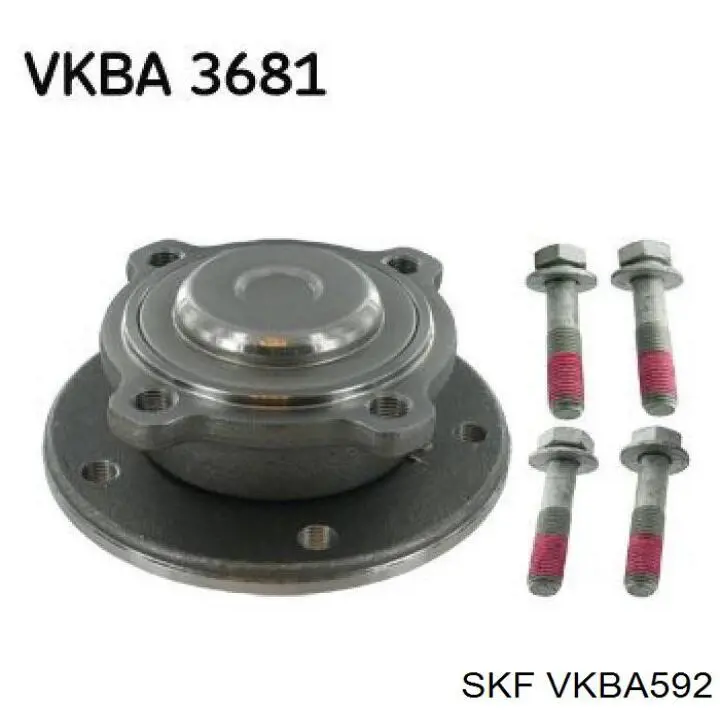 VKBA592 SKF Підшипник ступиці задньої