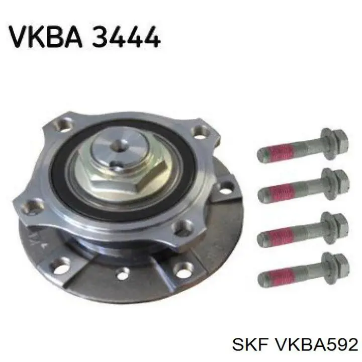 Підшипник маточини задньої SKF VKBA592 ціна, від 29.39 USD