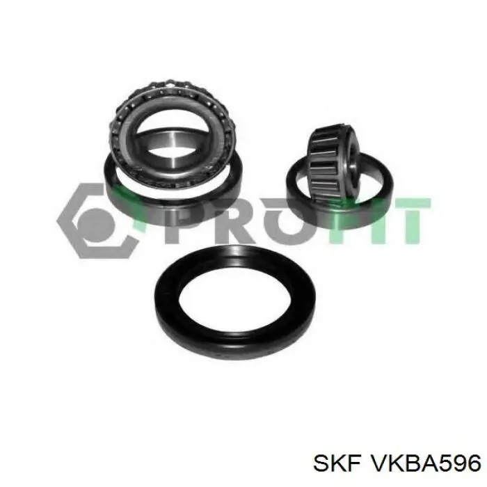 Комплект підшипник маточини передньої SKF VKBA596 ціна, від 14.08 USD