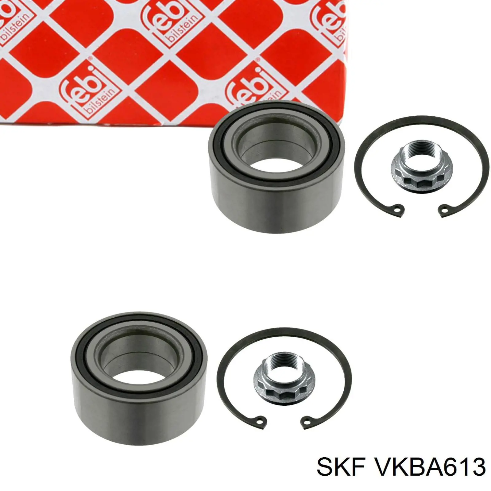 Підшипник маточини передньої/задньої SKF VKBA613 ціна, від 15.94 USD