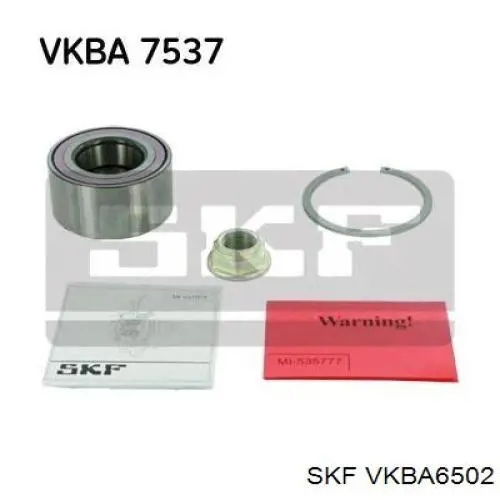 Комплект підшипник маточини передньої SKF VKBA6502 ціна, від 29.21 USD