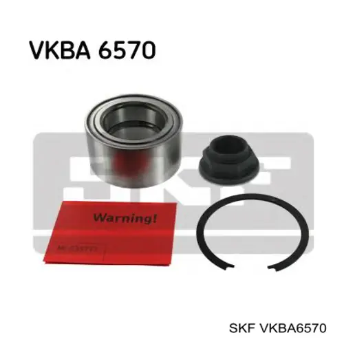 Підшипник маточини SKF VKBA6570