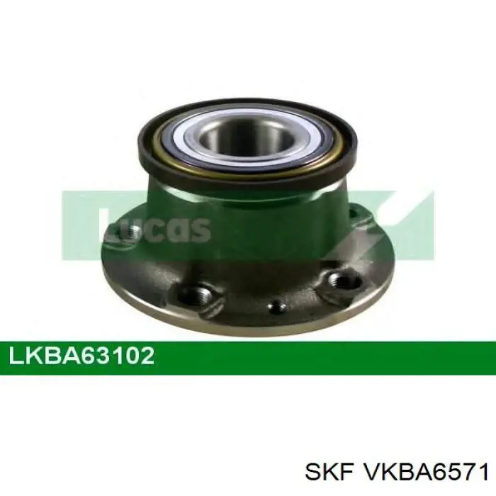 Купити VKBA6571 SKF Підшипник ступиці колеса