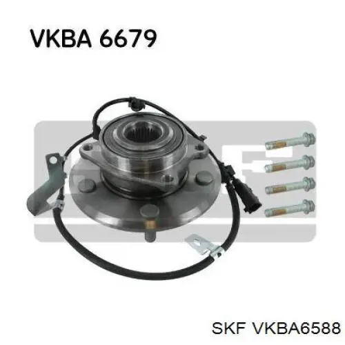 VKBA6588 SKF маточина задня