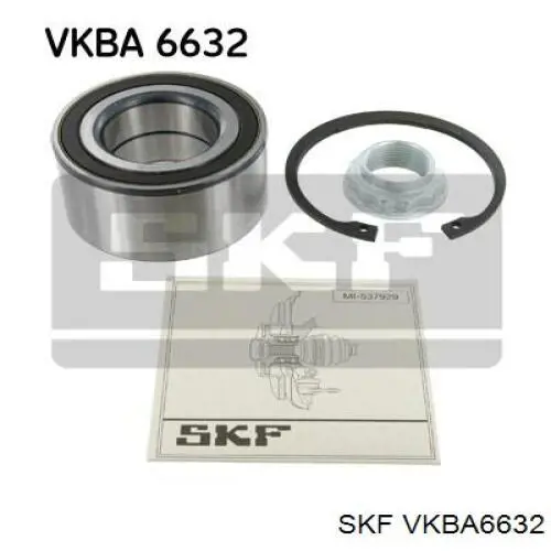 VKBA6632 SKF підшипник маточини задньої