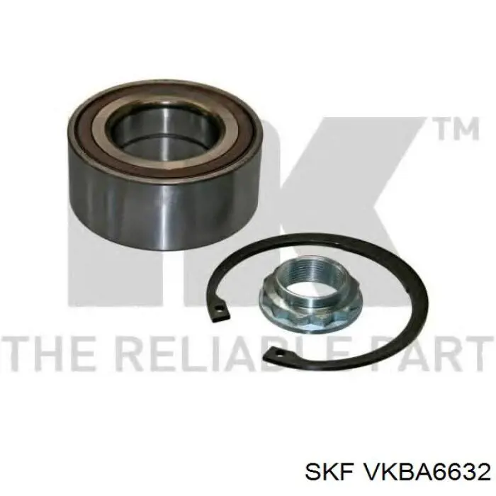 Купити VKBA6632 SKF Підшипник задньої ступиці