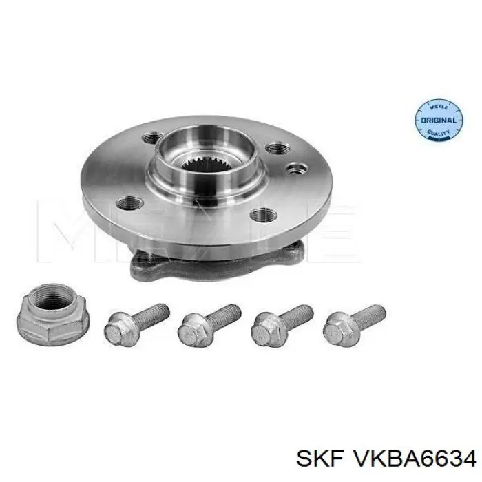 Маточина колеса передня SKF VKBA6634 ціна, від 80.29 USD