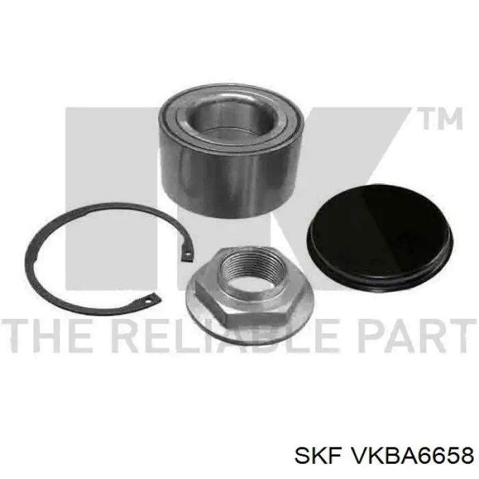 Підшипник задньої ступиці VKBA6658 SKF