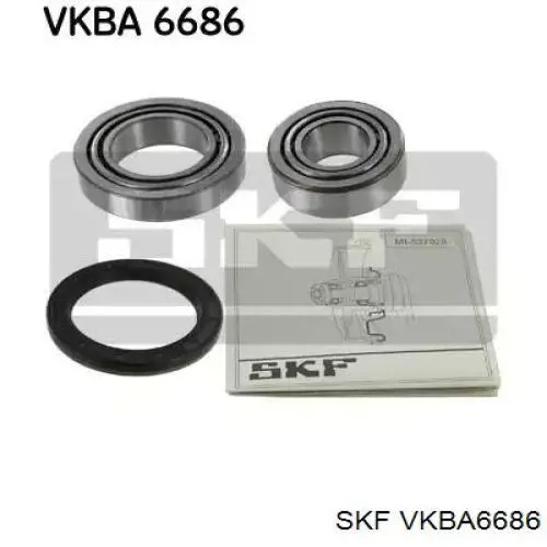Купити VKBA6686 SKF Підшипник ступиці передньої