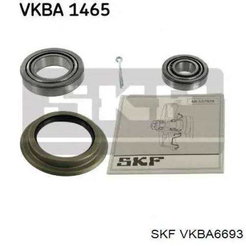 Комплект підшипник маточини передньої SKF VKBA6693 ціна, від 41.77 USD