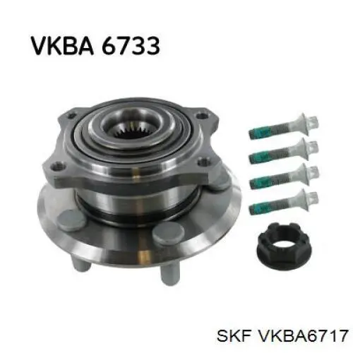 Маточина переднього колеса SKF VKBA6717