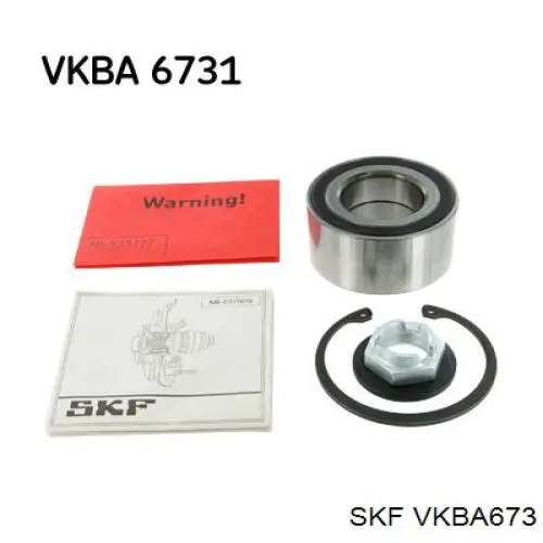 Підшипник маточини задньої SKF VKBA673 ціна, від 13.83 USD