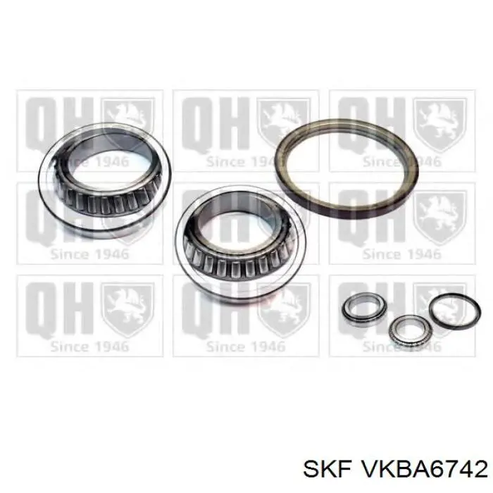 Задній підшипник SKF VKBA6742