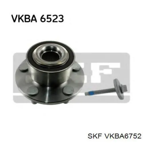 Передня маточина VKBA6752 SKF