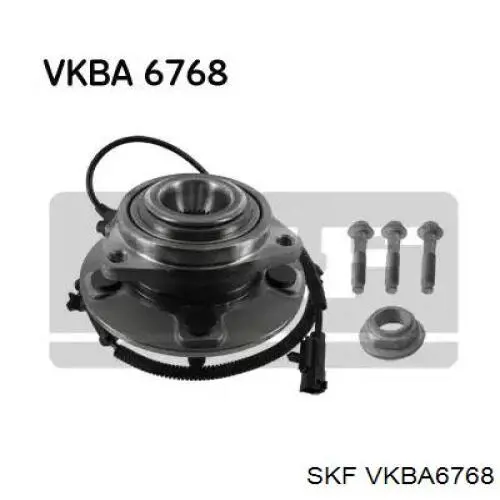Маточина колеса передня SKF VKBA6768 ціна, від 162.57 USD