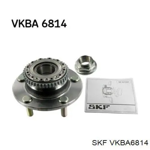 Маточини задніх коліс SKF VKBA6814 ціна, від 36.92 USD