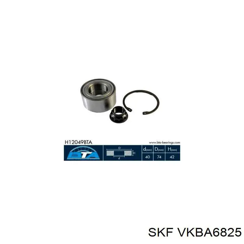 Задній підшипник SKF VKBA6825