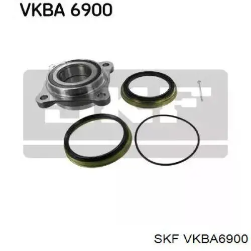 Комплект підшипник маточини передньої SKF VKBA6900 ціна, від 69.46 USD