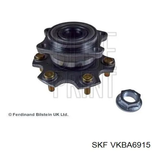 Підшипник маточини задньої SKF VKBA6915 ціна, від 115.38 USD