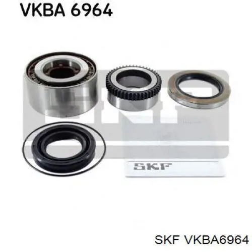 Підшипник маточини задньої SKF VKBA6964 ціна, від 22.43 USD