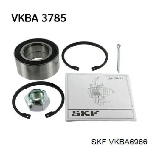 VKBA6966 SKF підшипник маточини передньої