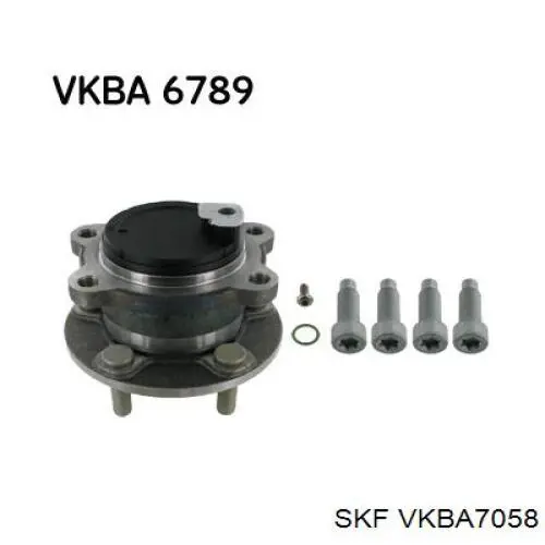 Маточина заднього колеса SKF VKBA7058