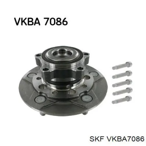 Маточина передня VKBA7086 SKF