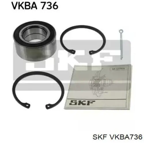 VKBA736 SKF підшипник маточини передньої