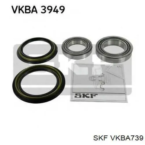 Комплект підшипник маточини передньої Sato Tech WB90396 ціна, від 13.26 USD