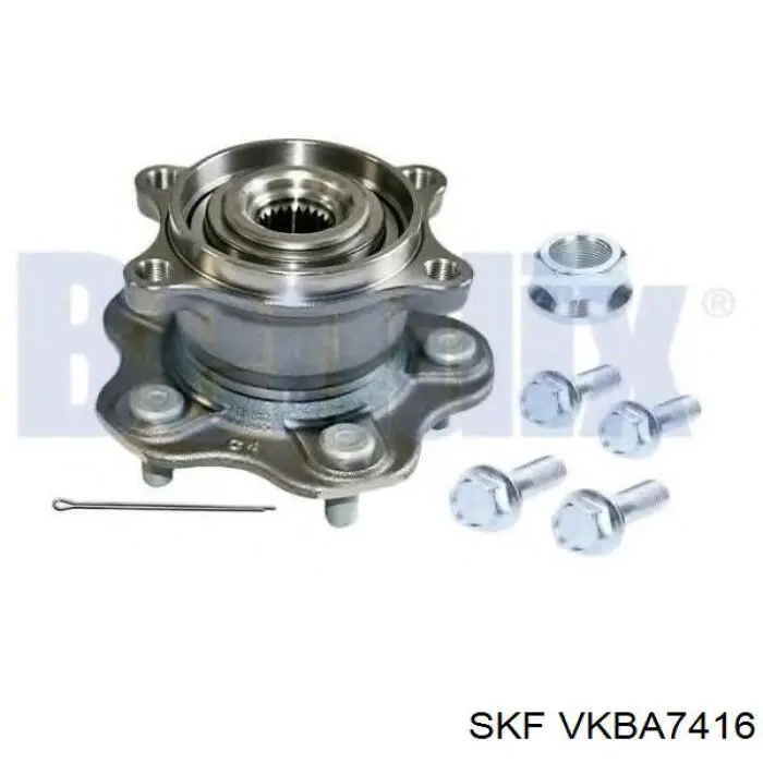 Купити VKBA7416 SKF Підшипник ступиці колеса