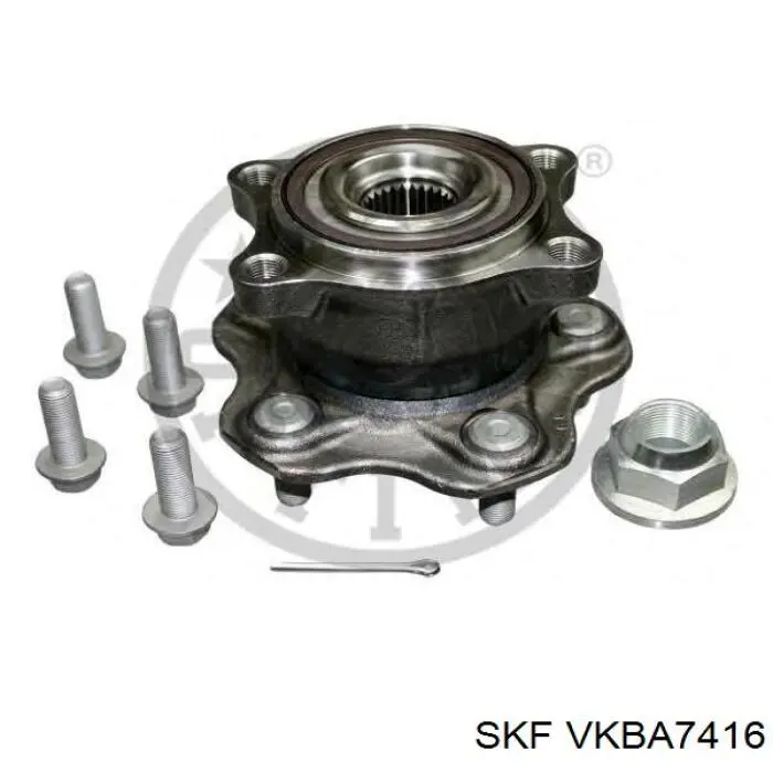 VKBA7416 SKF Маточина задня