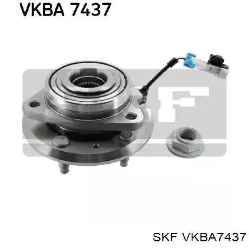 VKBA7437 SKF маточина передня