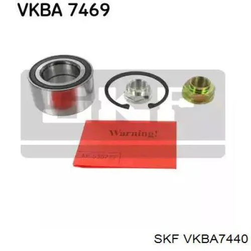 Підшипник задньої ступиці VKBA7440 SKF
