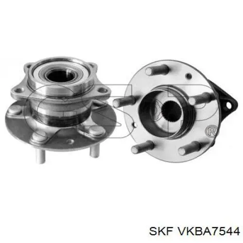 Купити VKBA7544 SKF Підшипник ступиці колеса
