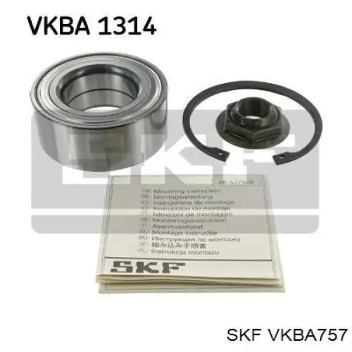 Купити VKBA757 SKF Підшипник задньої ступиці
