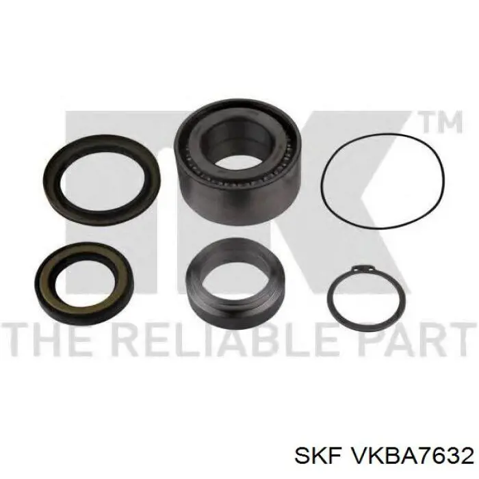Підшипник піввісі заднього моста SKF VKBA7632 ціна, від 54.86 USD