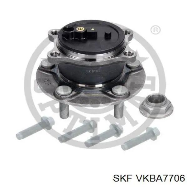 Маточини задніх коліс SKF VKBA7706 ціна, від 84.91 USD