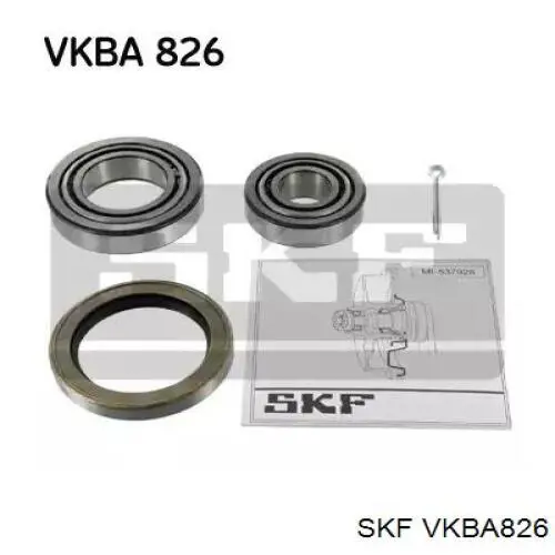 Комплект підшипник маточини передньої SKF VKBA826 ціна, від 22.20 USD