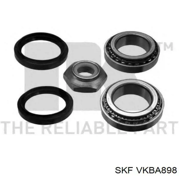 VKBA898 SKF Підшипник ступиці задньої