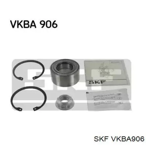 Комплект підшипник маточини передньої SKF VKBA906 ціна, від 19.49 USD